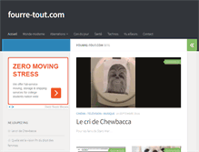 Tablet Screenshot of fourre-tout.com